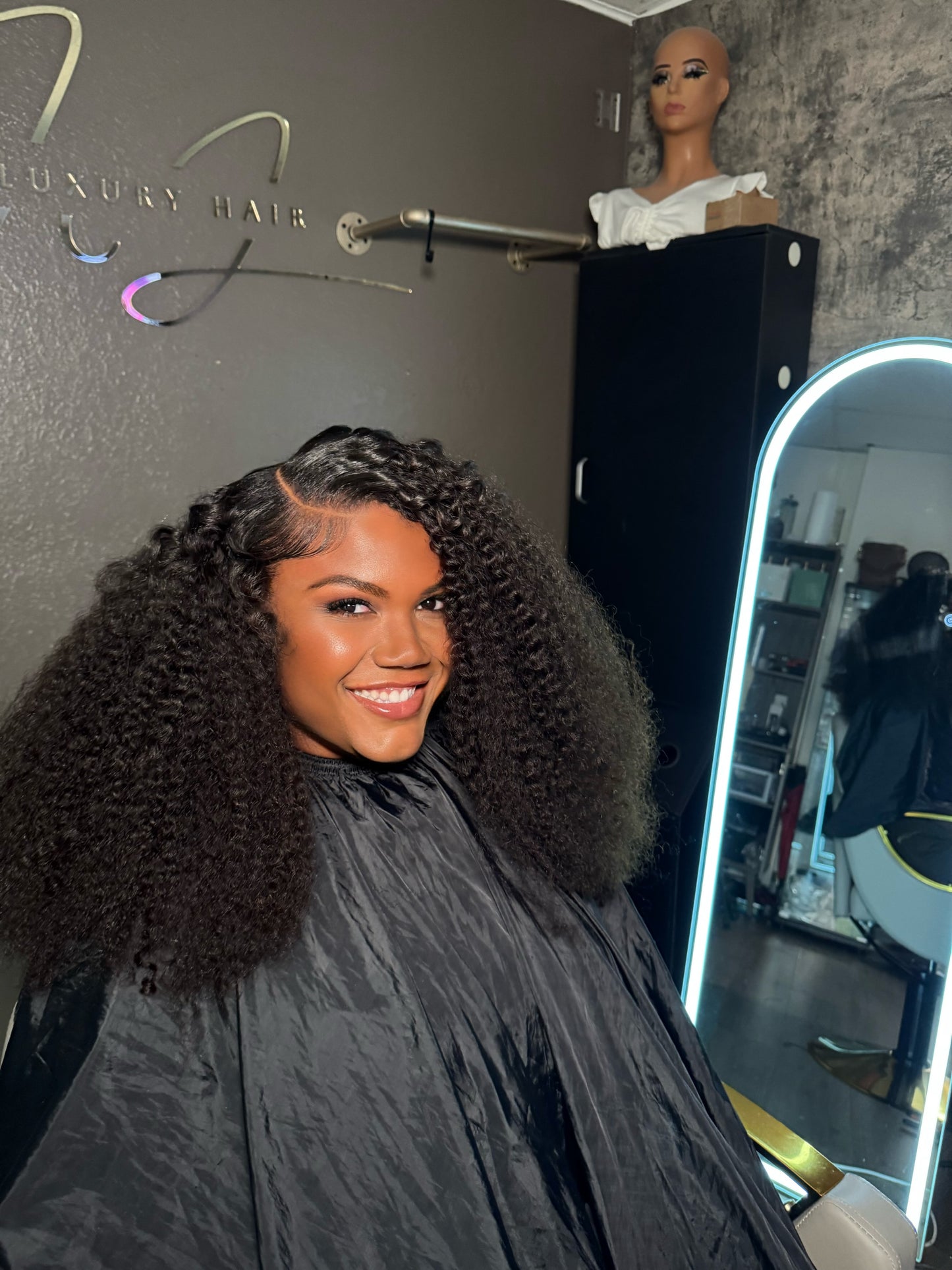 Kinky Burmese Curly Hair Extensions (Bundles)