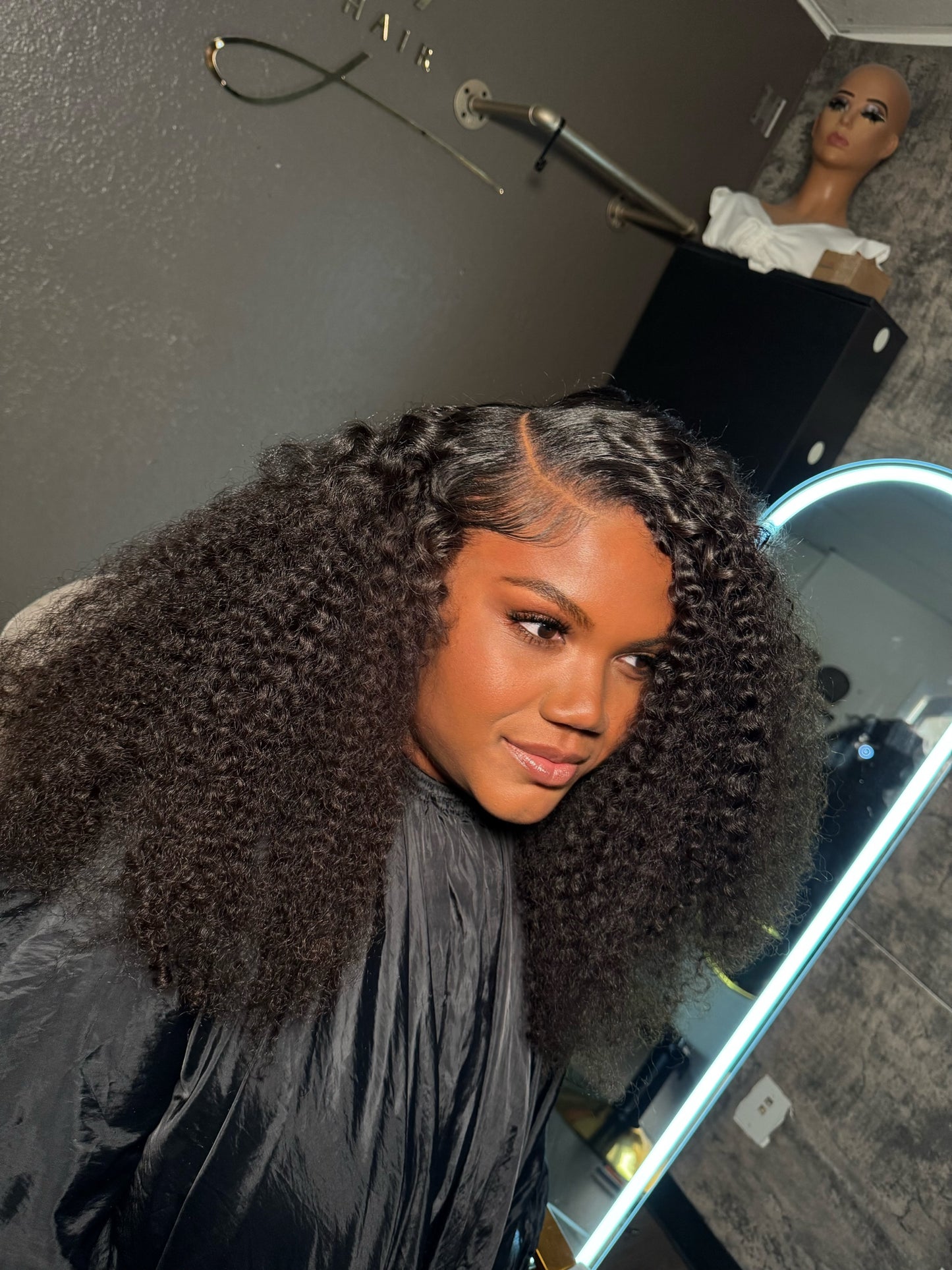 Kinky Burmese Curly Hair Extensions (Bundles)