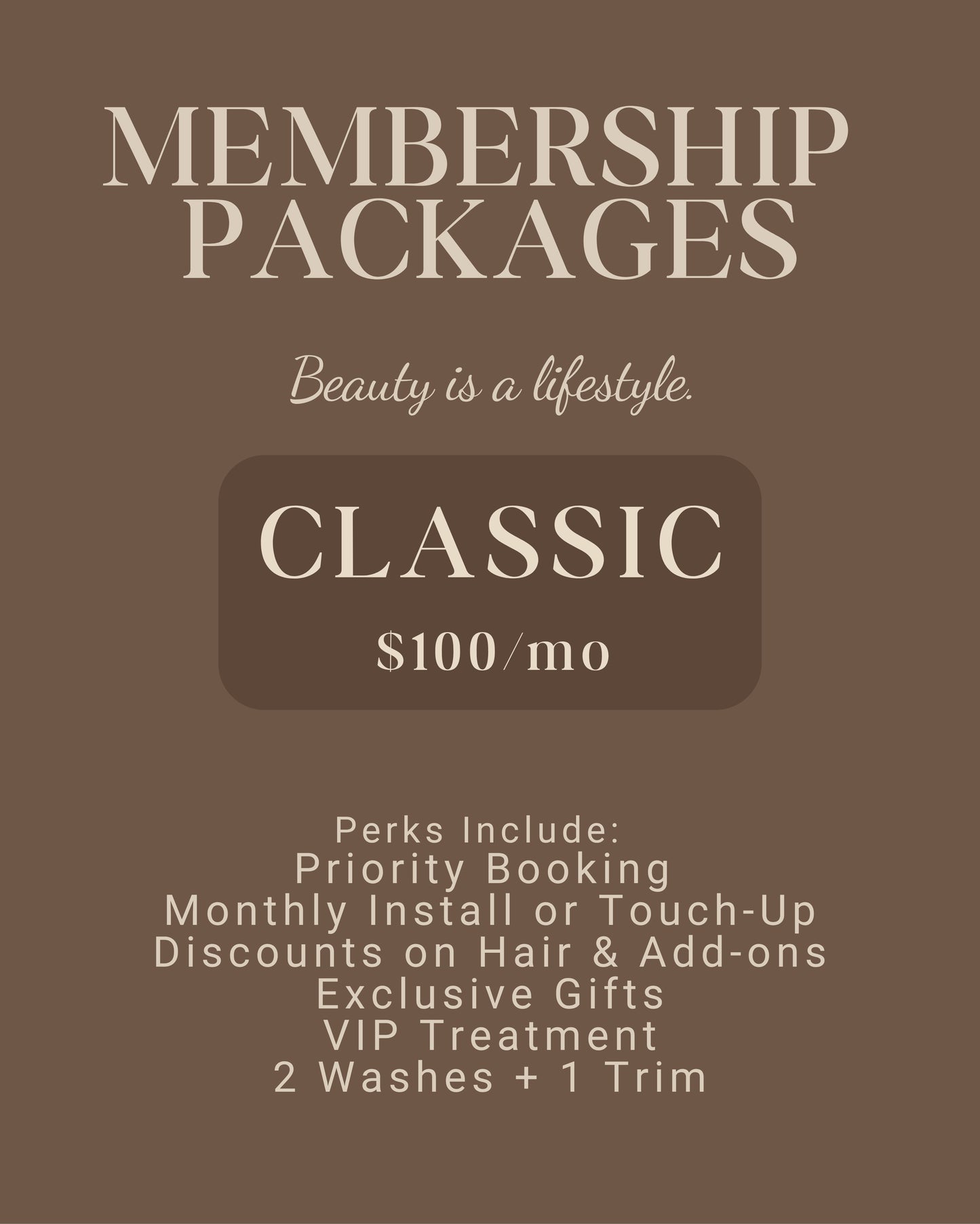 Classic Membership