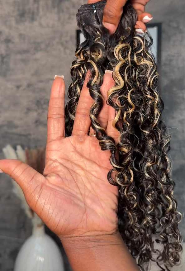 RAW Water Wefted Hair Extensions (Bundles)