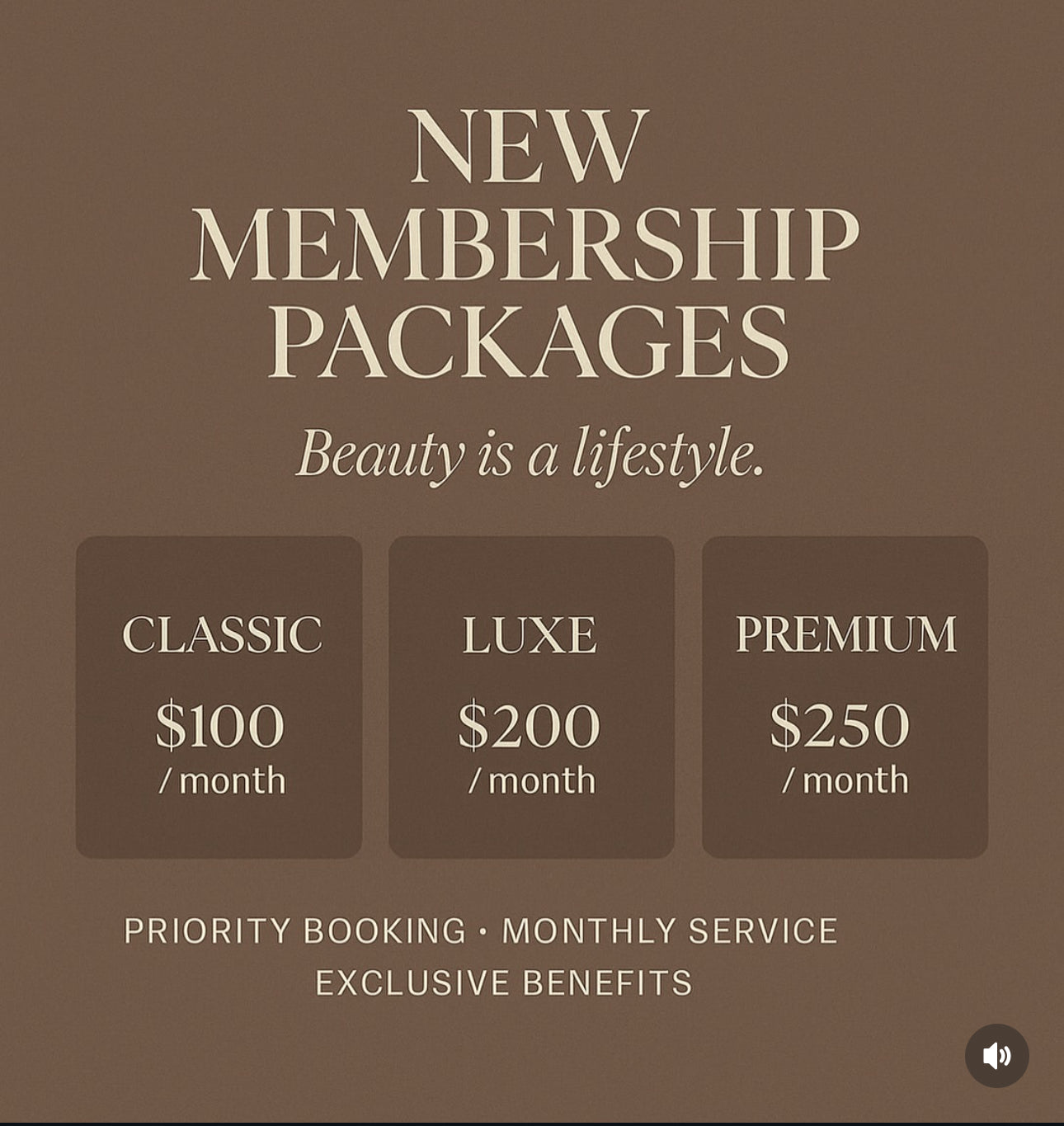 Membership Packages