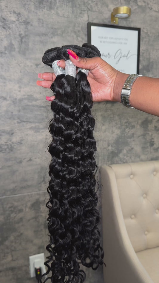 Panamanian Wave Wefted Hair Extensions (Bundles)